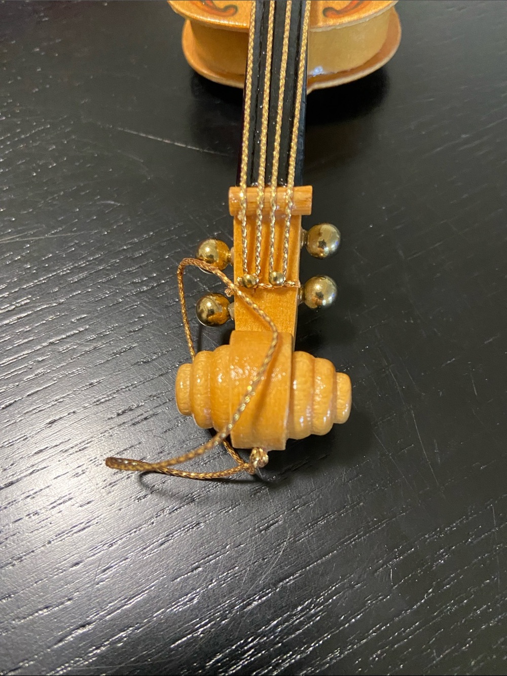 San Francisco Music Box Co. Violin Musical Christmas Ornament II - Picture 4 of 7